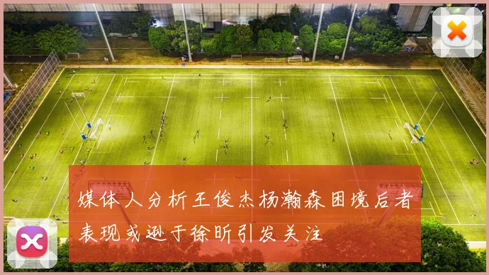 媒体人分析王俊杰杨瀚森困境后者表现或逊于徐昕引发关注