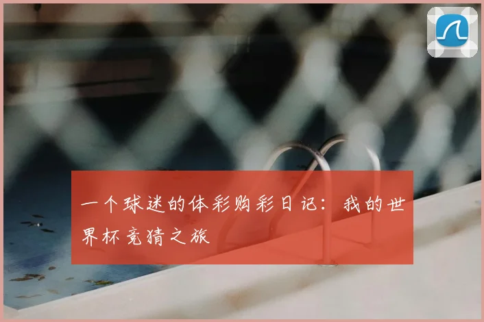 一个球迷的体彩购彩日记：我的世界杯竞猜之旅